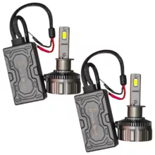 لامپ نور بالا چراغ جلو تک حالته بست یدک مدل یخی کد X11 با پایه H1 مناسب برای پراید 111 و 132 بسته ۲ عددی