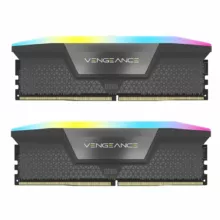 رم دسکتاپ DDR5 دو کاناله 6400 مگاهرتز CL36 کورسیر مدل VENGEANCE RGB ظرفیت 48