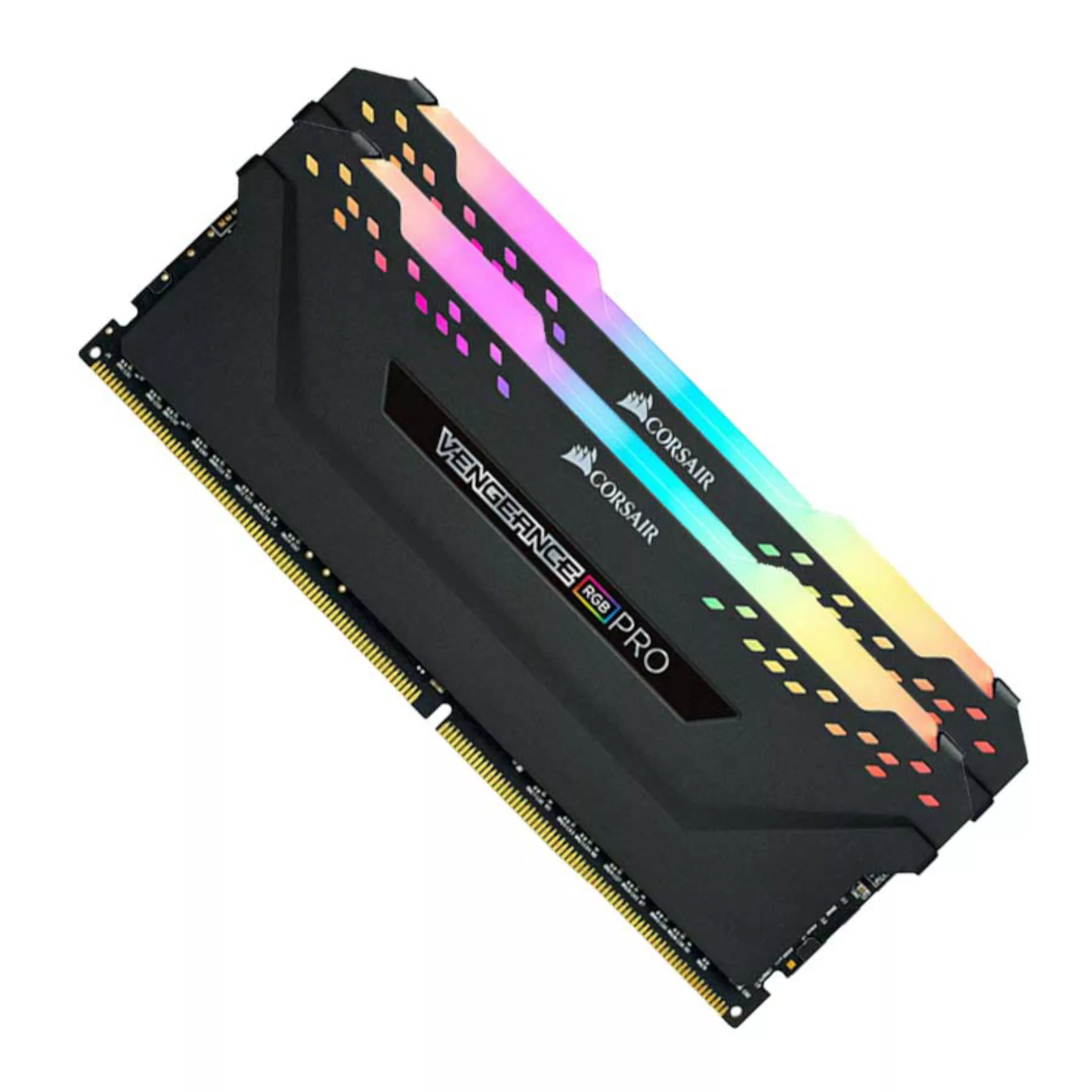 رم دسکتاپ DDR4 دو کاناله 3200 مگاهرتز CL16 کورسیر مدل VENGEANCE RGB PRO ظرفیت 64 گیگابایت