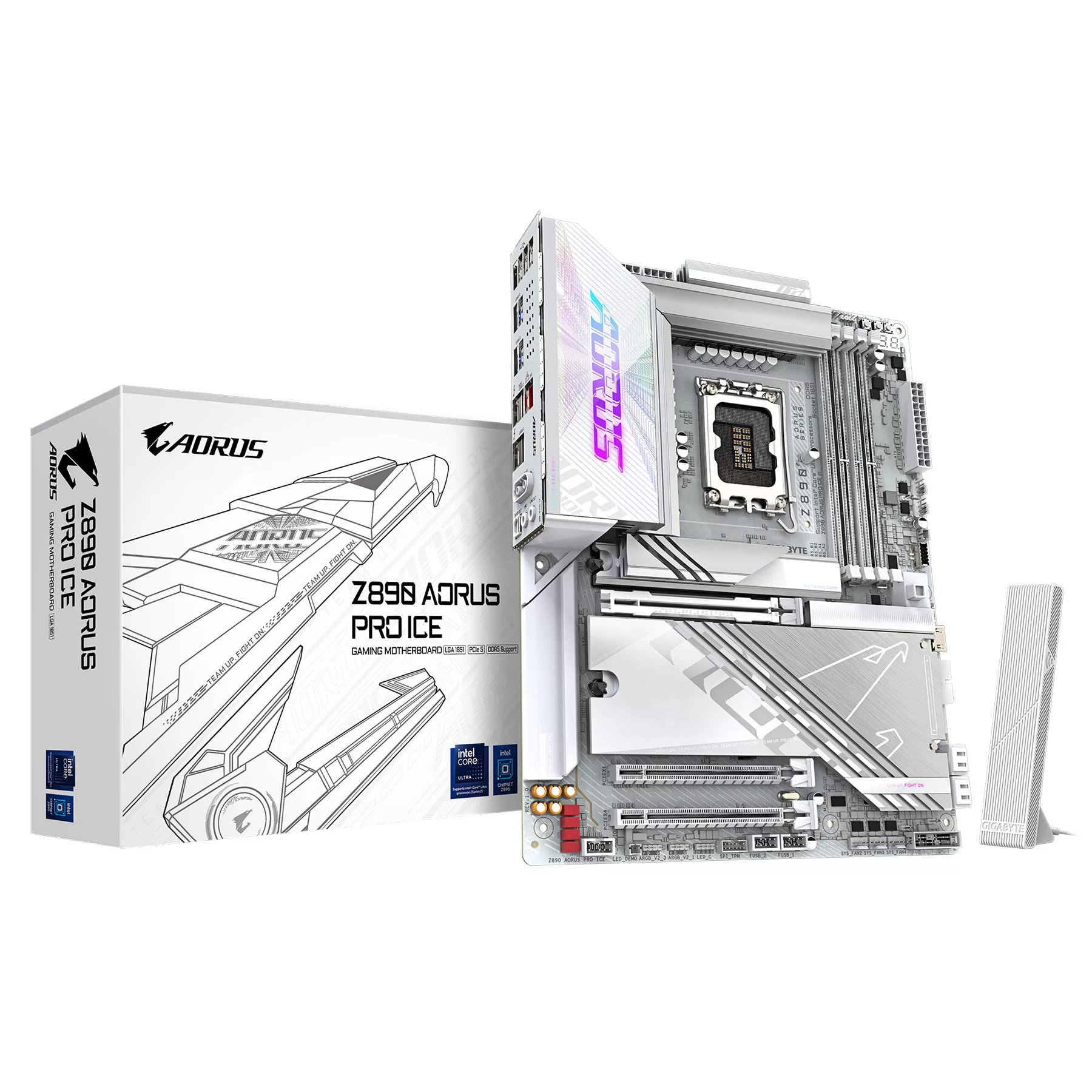 مادربرد گیگابایت مدل Z890 AORUS PRO ICE