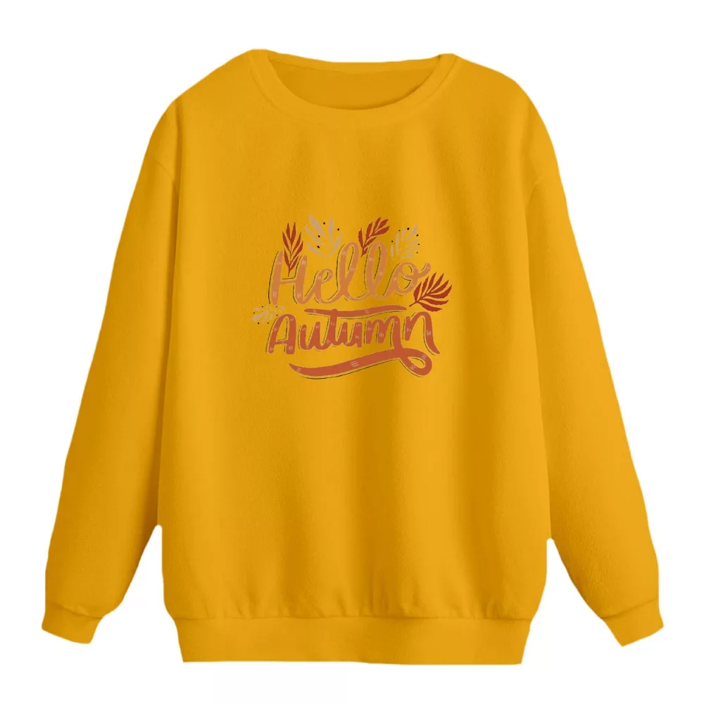 سویشرت زنانه مدل پاییز کد  10