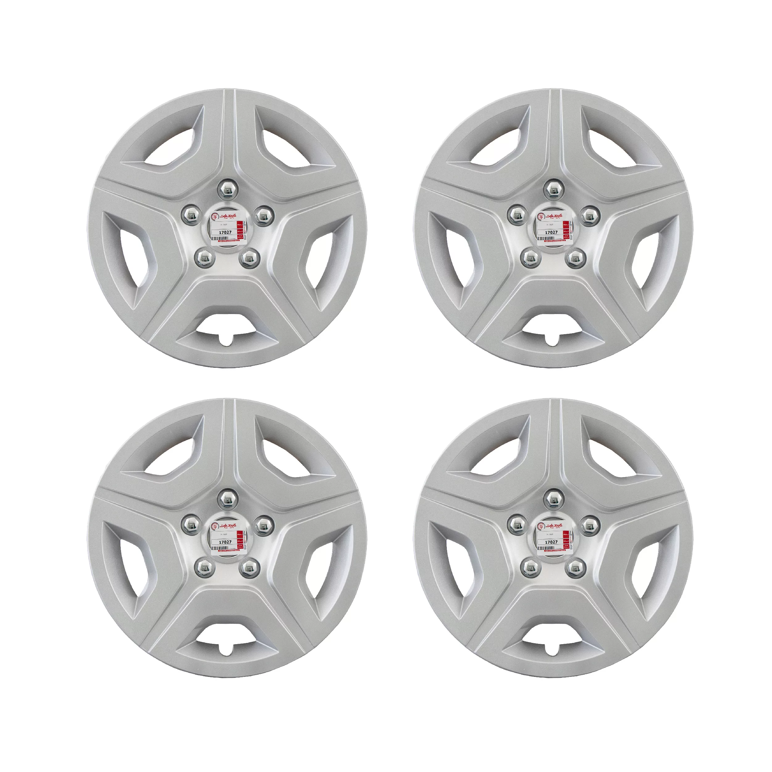 قالپاق چرخ خودرو فابریک پارت مدل 99115 سایز 15 اینچ مناسب برای تارا بسته 4 عددی