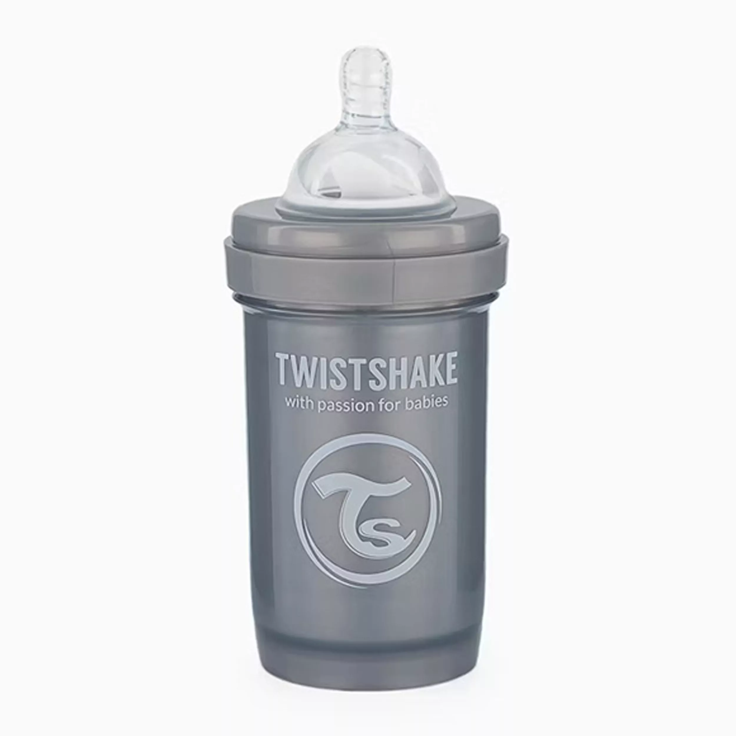 شیشه شیر تویست شیک مدل Ts123787 گنجایش 180 میلی لیتر