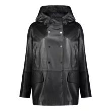 کت چرم زنانه چرم مشهد مدل b0479-001