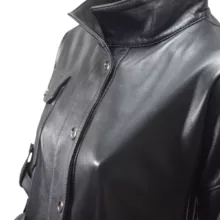 کت چرم زنانه چرمیران مدل FC1023