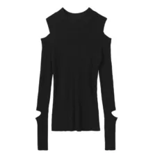 پلیور یقه ایستاده زنانه مدل 23134