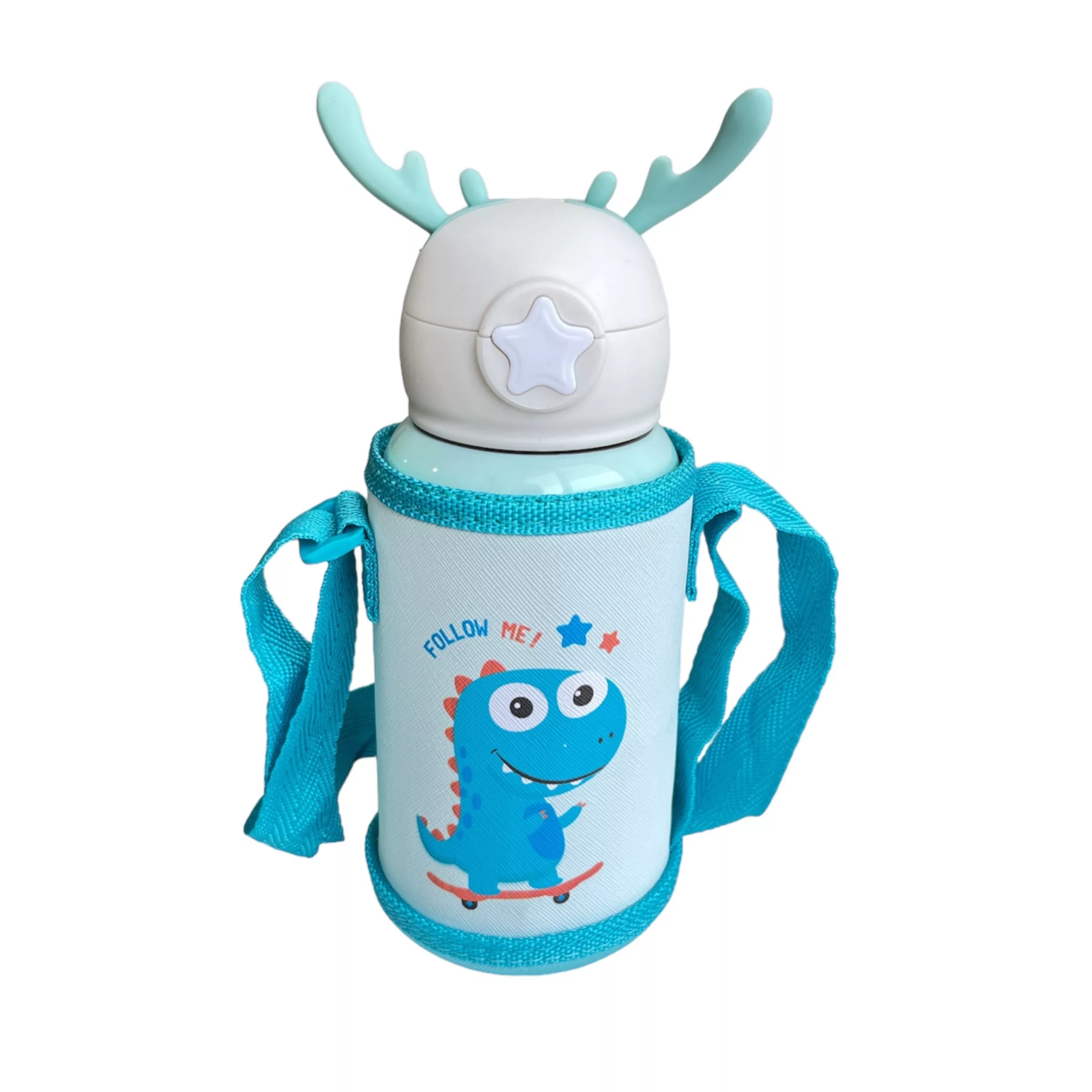 فلاسک کودک مدل دایناسور کد VT2726 گنجایش 0.5 لیتر