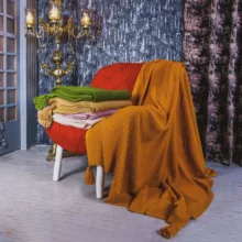 شال مبل طرح pk سایز 170 × 140 سانتی متر