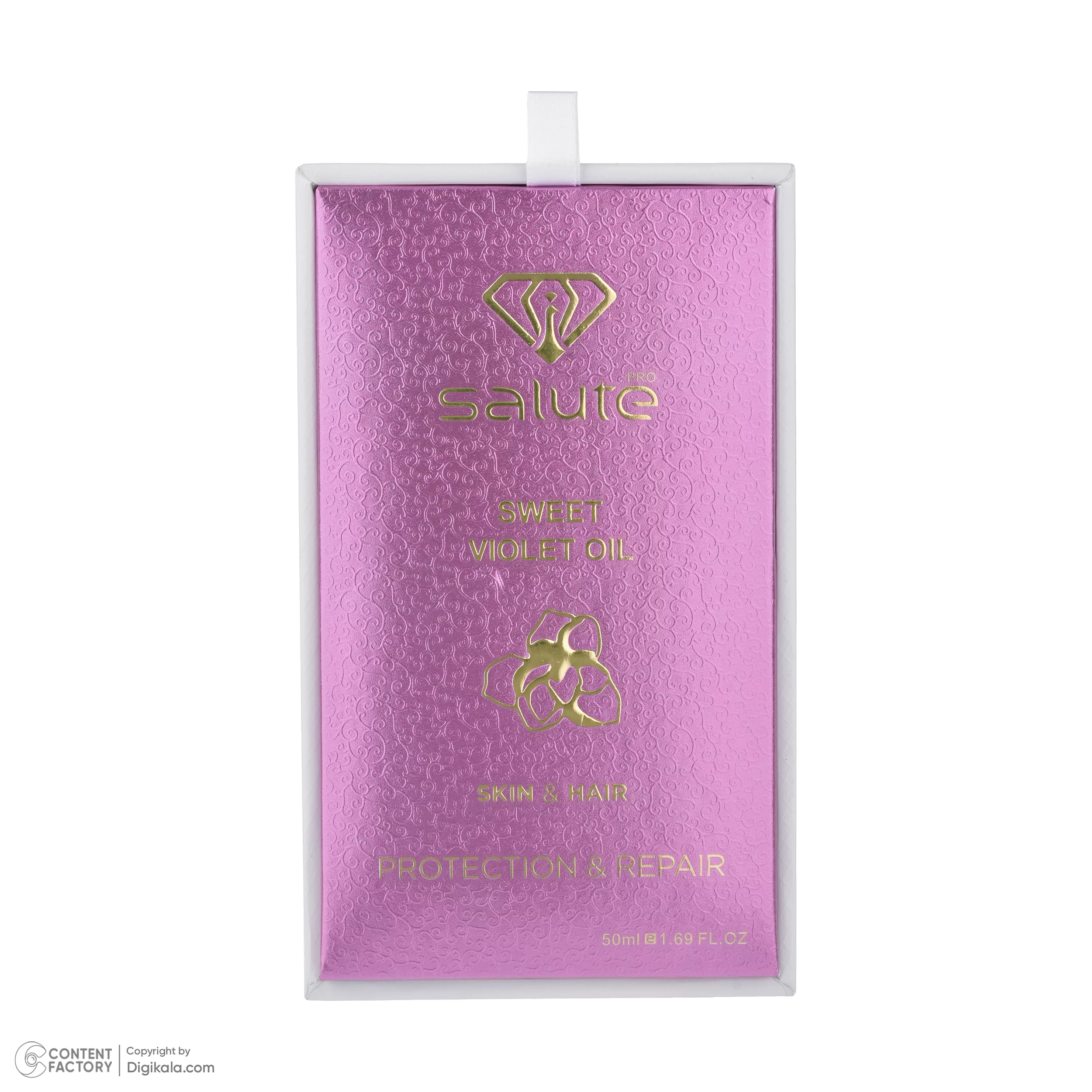 روغن تقویت کننده پوست و مو سالوته پرو مدل Sweet Violet مناسب برای انواع پوست حجم 50 میلی لیتر
