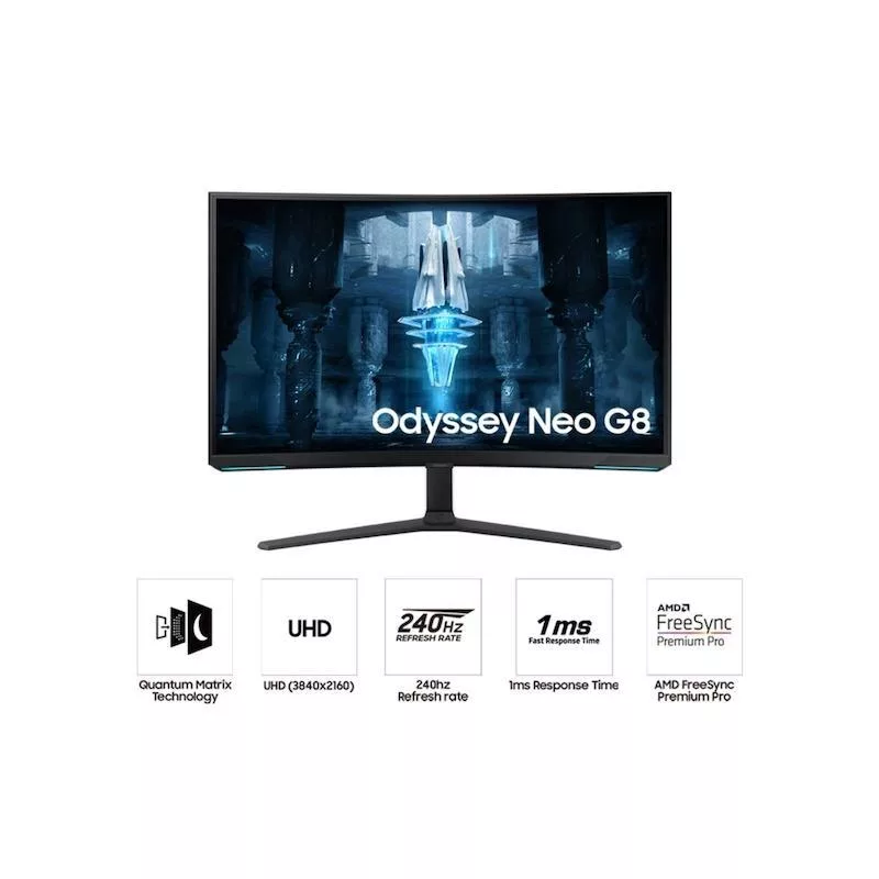 مانیتور مخصوص بازی سامسونگ مدل LS32BG850 سایز 32 اینچ