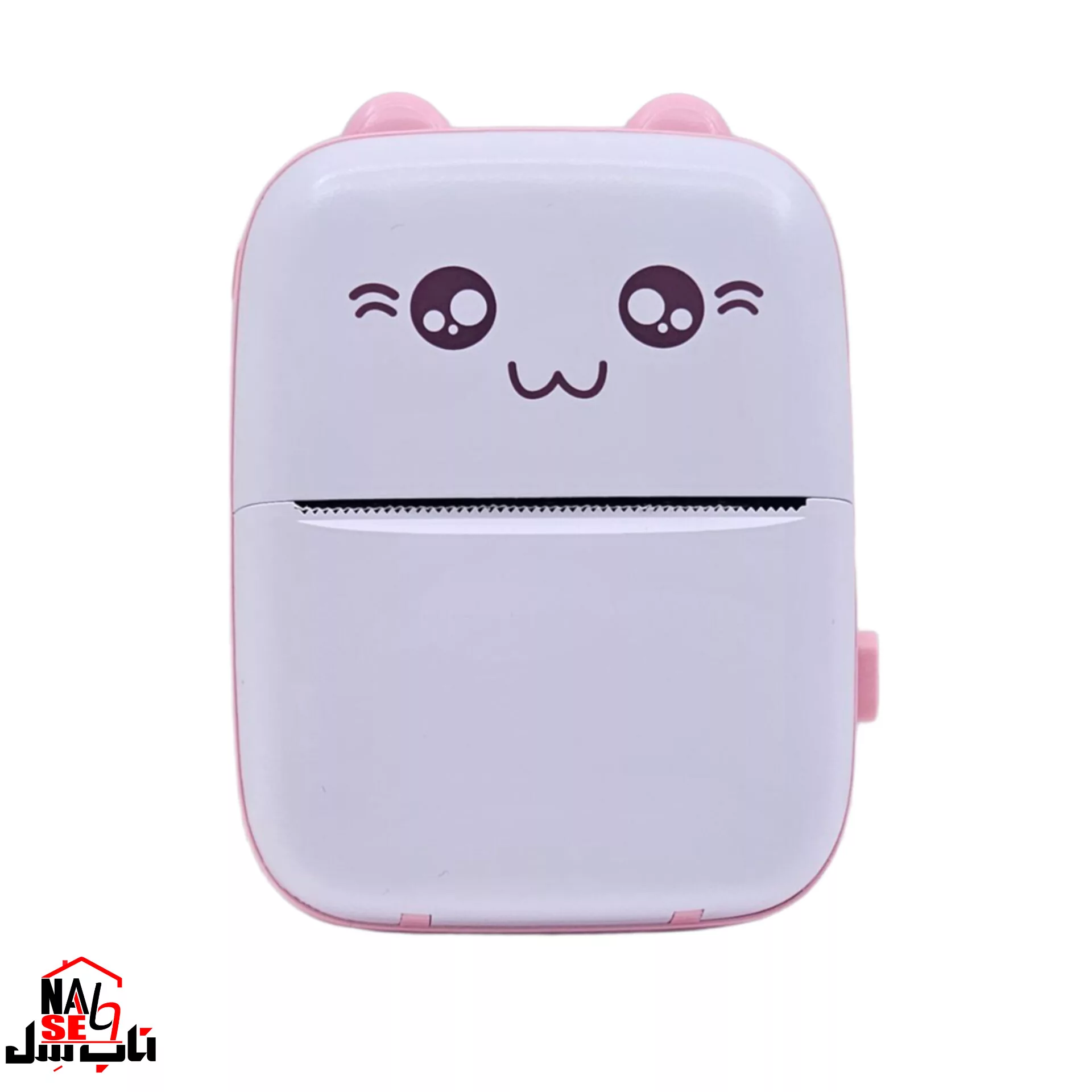 پرینتر لیبل زن ناب سل مدل پرتابل کد PIN02 به همراه سه عدد رول کاغذی