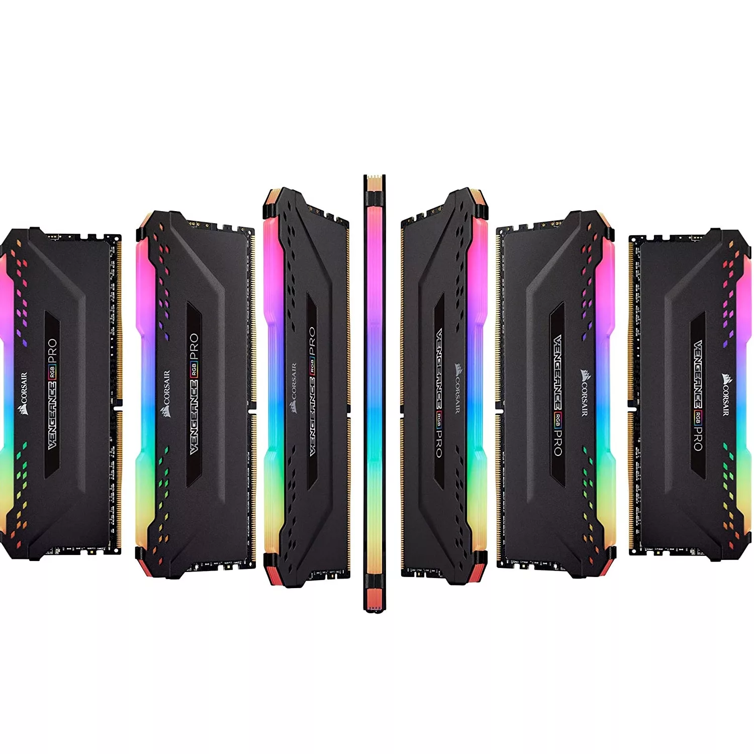 رم دسکتاپ DDR4 دو کاناله 3200 مگاهرتز CL16 کورسیر مدل VENGEANCE RGB PRO ظرفیت 16 گیگابایت