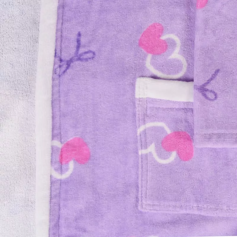 حوله پالتویی کودک پودایران مدل کرومی سایز 90x108 سانتیمتر