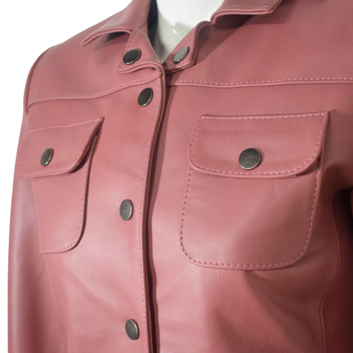 کت چرم زنانه چرمیران مدل FC1024