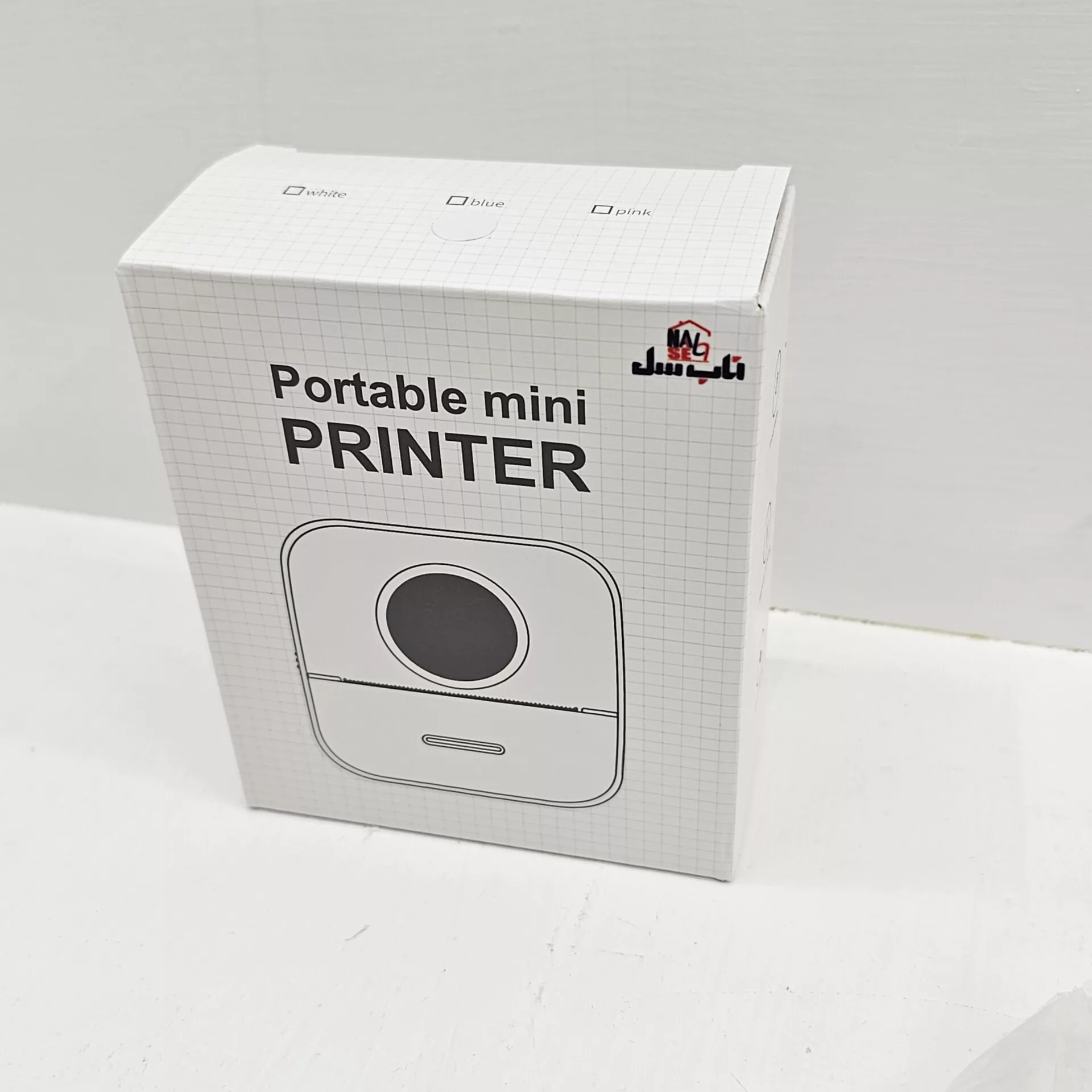 مینی پرینتر حرارتی ناب سل مدل پرتابل شارژی کد Nab-1