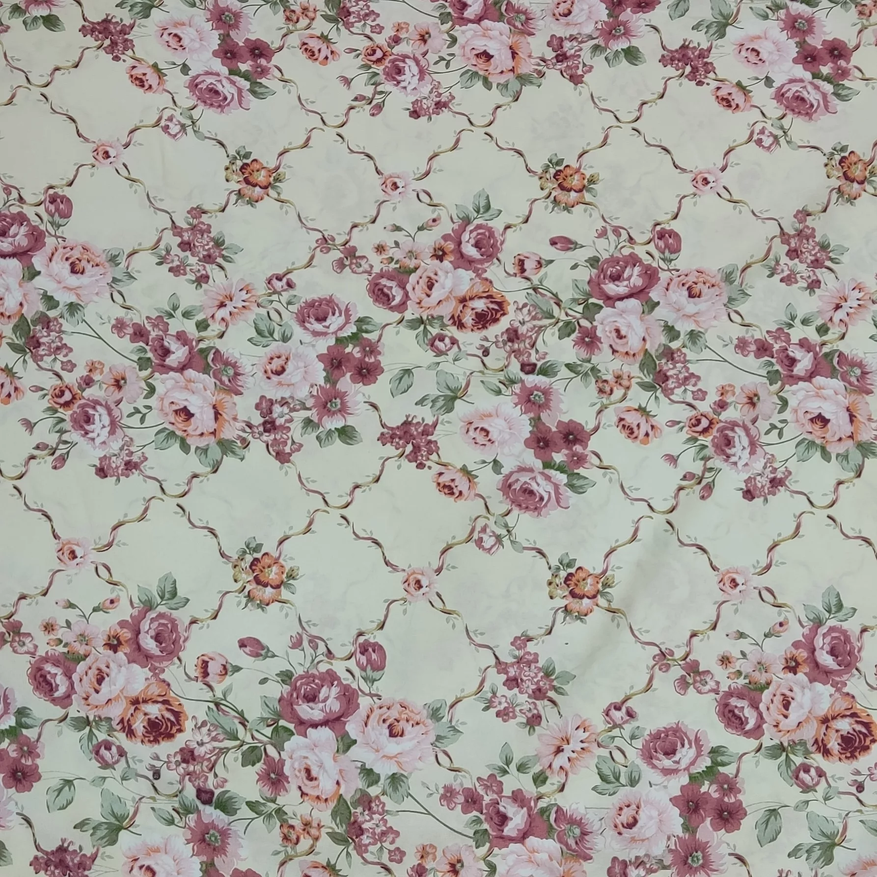 روکش لحاف دو نفره مدل رز سایز 220x210 سانتیمتر