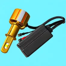 لامپ مه شکن چراغ جلو تک حالته بست یدک مدل یخی کد X19 با پایه H3 مناسب برای پراید 111 و 132 بسته ۲ عددی