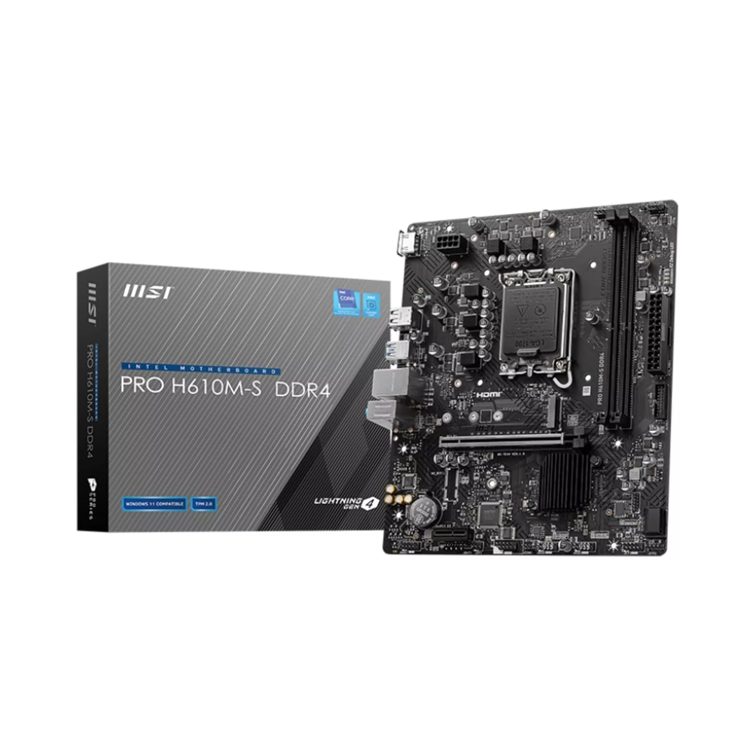 مادربرد ام اس آی مدل PRO H610M-S DDR4