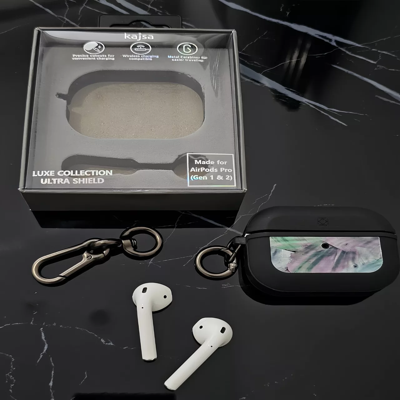 کاور کاجسا مدل Glamorous Pearle مناسب برای کیس اپل Airpod Pro