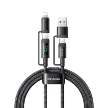 کابل تبدیل USB-C به USB/لایتنینگ مک دودو مدل CA-1990 طول 1.2 متر