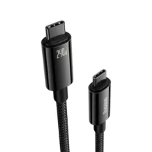 کابل تبدیل USB-C باسئوس مدل (TUNGSTEN (240W طول 1 متر