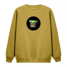 سویشرت زنانه مدل بیبی یودا کد 7