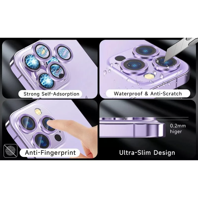 محافظ لنز دوربین اپیکوی مدل S Plus Lens مناسب برای گوشی موبایل اپل iPhone 17