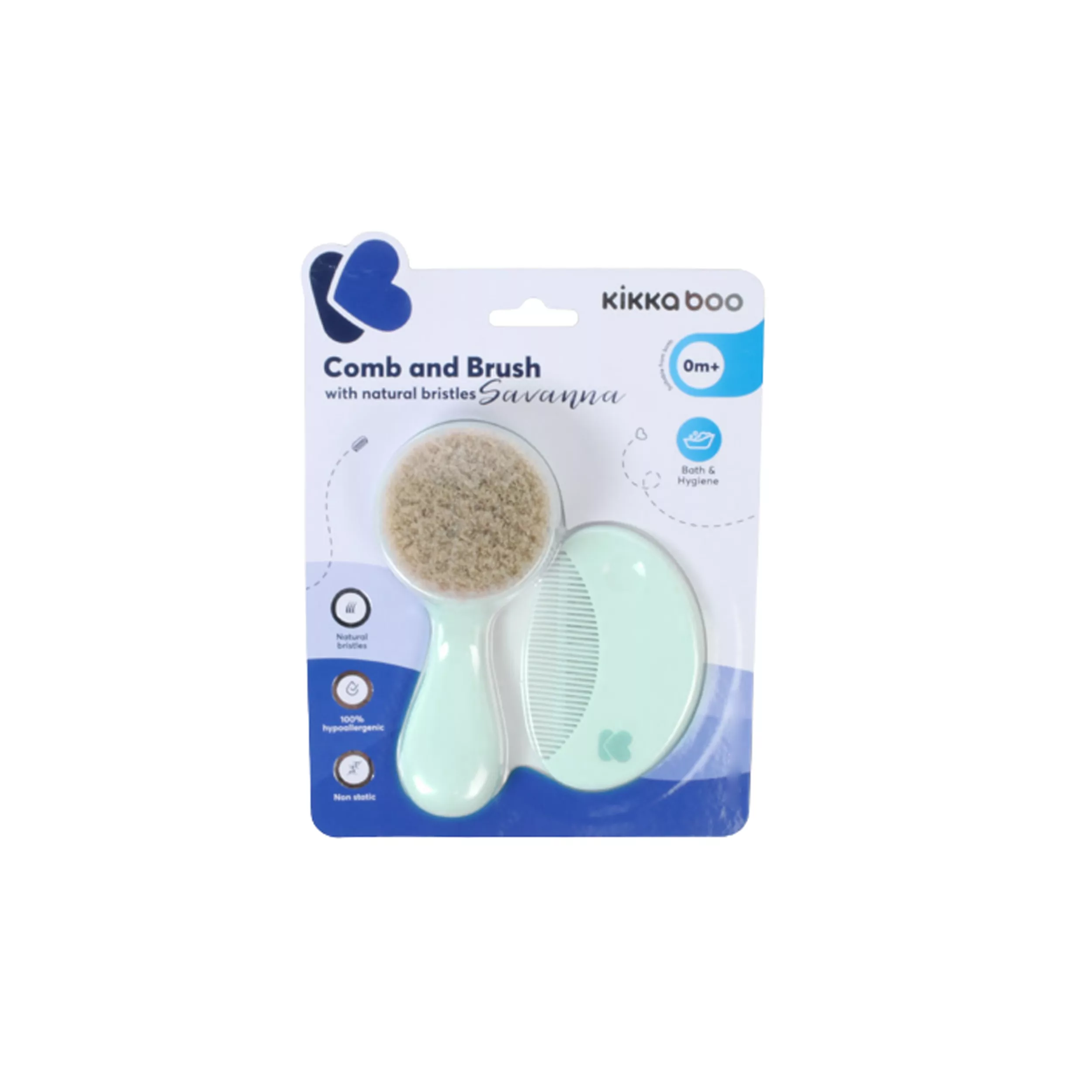 ست شانه و برس کودک کیکابو مدل Kb040088