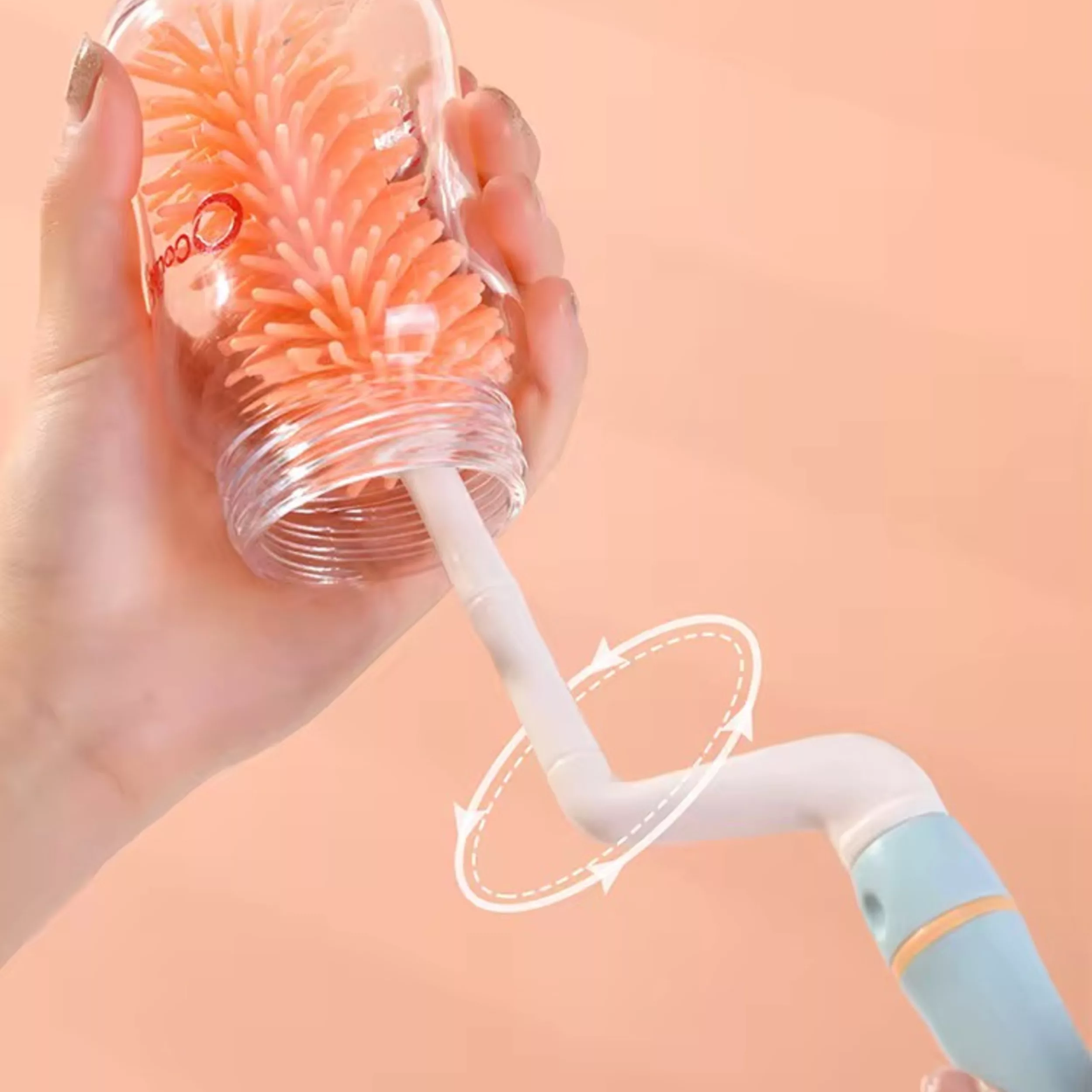 برس شیشه شوی مدل نهال مجموعه 8 عددی