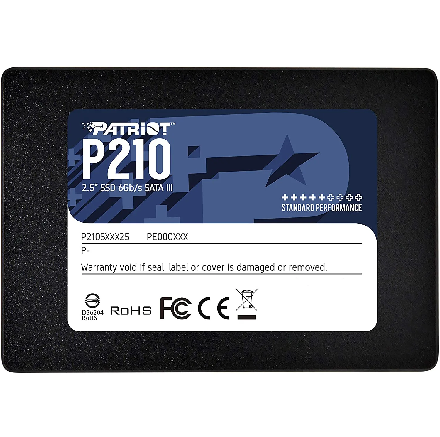 اس اس دی اینترنال SATA III پتریوت مدل P210 ظرفیت 256 گیگابایت