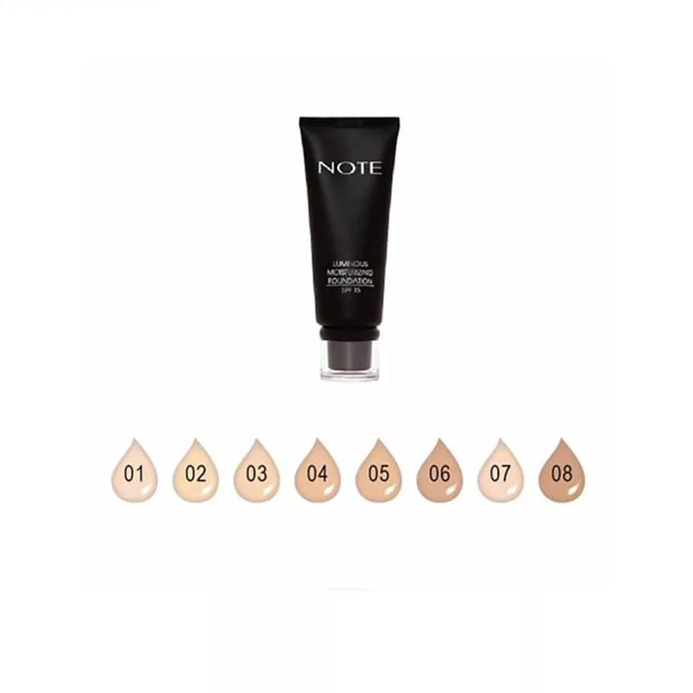 کرم پودر نوت سری Luminous مدل Moisturizing