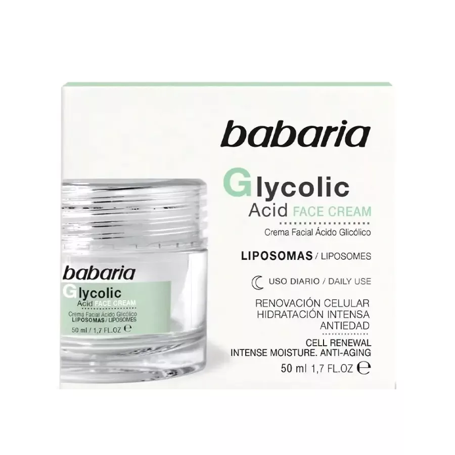 کرم ترمیم کننده باباریا مدل گلیکولیک اسید حجم 50 میلی لیتر