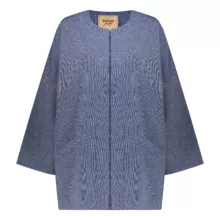 کت زنانه پاتن جامه مدل 108031030242305 رنگ آبی