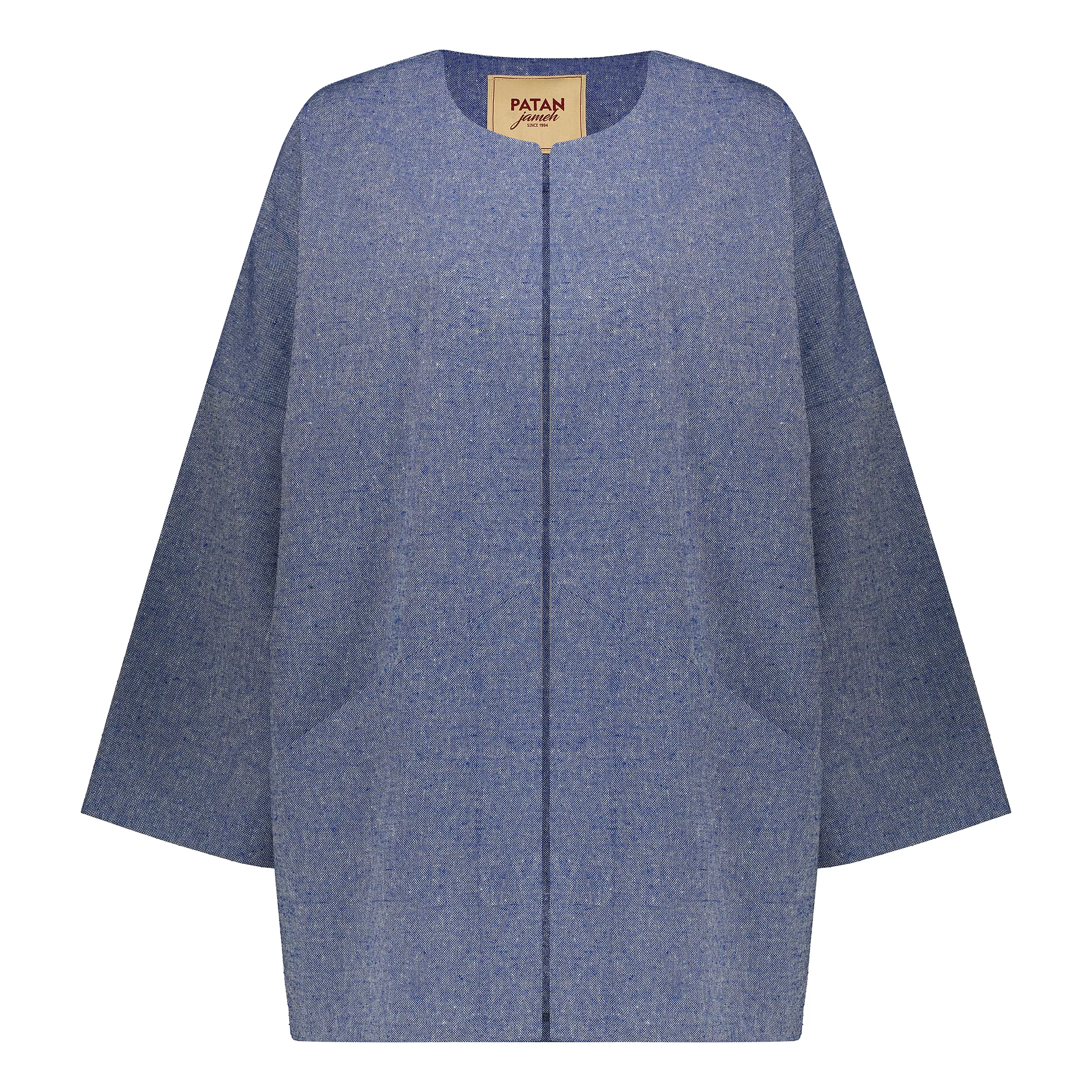 کت زنانه پاتن جامه مدل 108031030242305 رنگ آبی