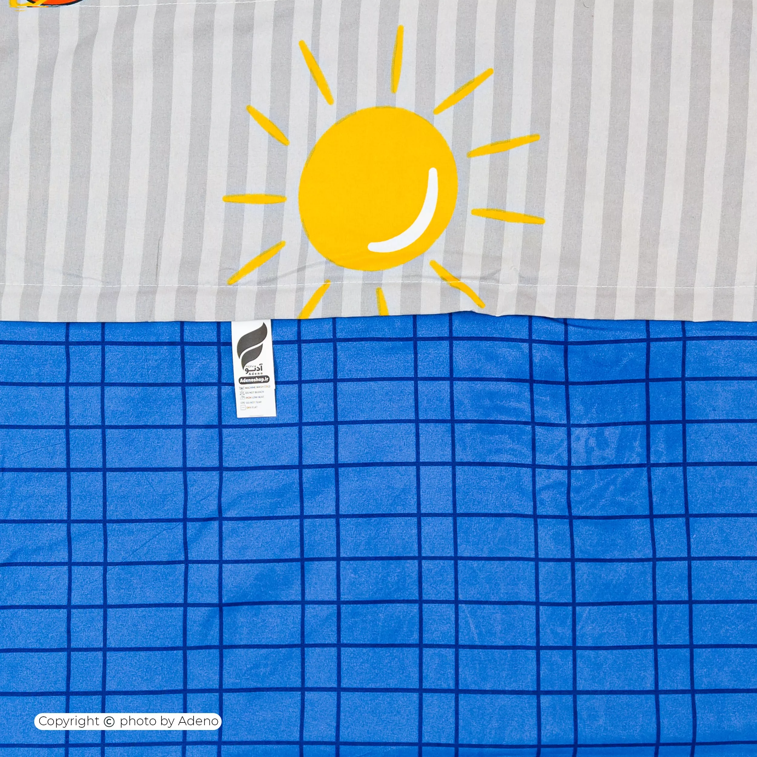 روکش لحاف مایکروفایبر آدنو مدل Best friend کد MC17 یک نفره سایز 220x160 سانتی‌متر