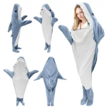 پتو کوکوجم مدل کوسه ای نوجوان سایز 140×60 سانتی متر