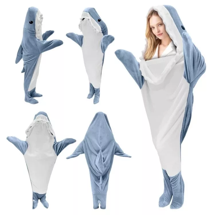 پتو کوکوجم مدل کوسه ای نوجوان سایز 140×60 سانتی متر