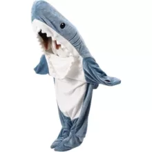 پتو کوکوجم مدل کوسه ای نوجوان سایز 140×60 سانتی متر