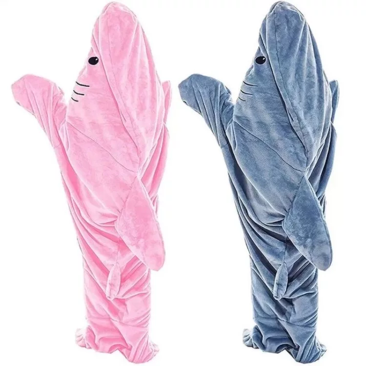 پتو کوکوجم مدل کوسه ای نوجوان سایز 140×60 سانتی متر