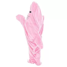 پتو کوکو جم مدل کوسه ای کودکان سایز 100×50 سانتی متر