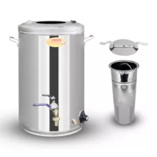 سماور برقی ایران استیل کار مدل 20 گنجایش20 لیتر