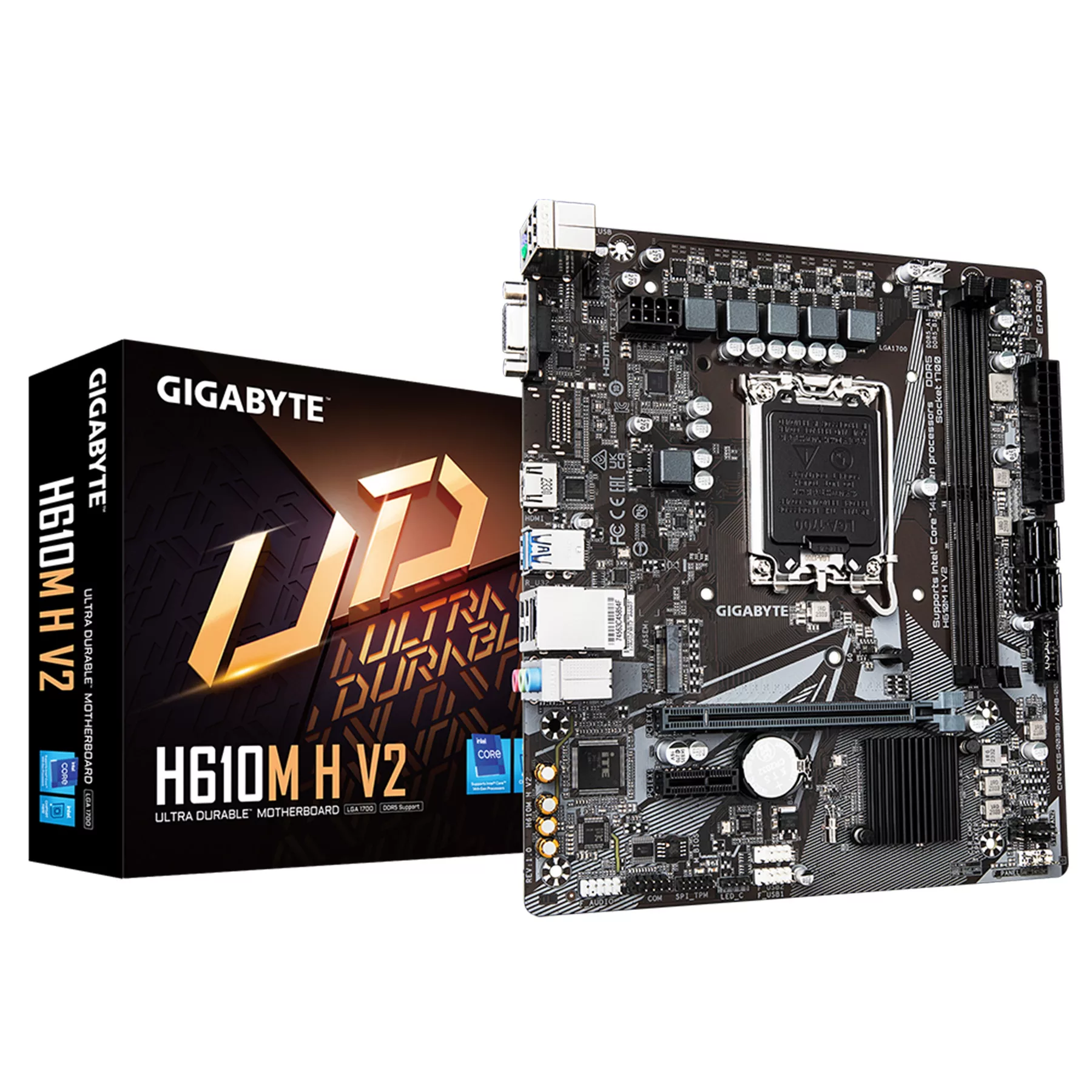 مادربرد گیگابایت مدل H610M H V2 rev. 1.0