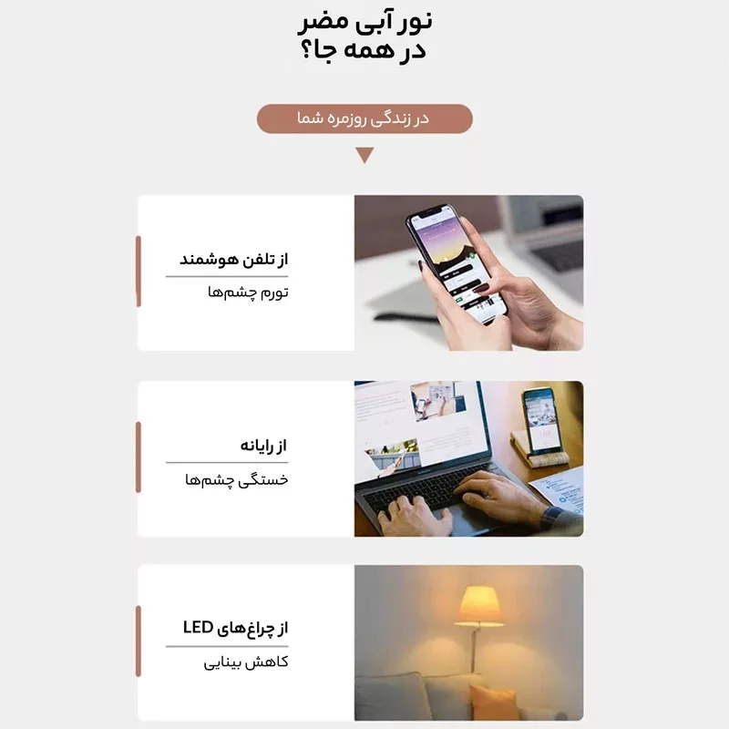 عینک محافظ چشم بلوکات مدل k2206-Anti Blue Light