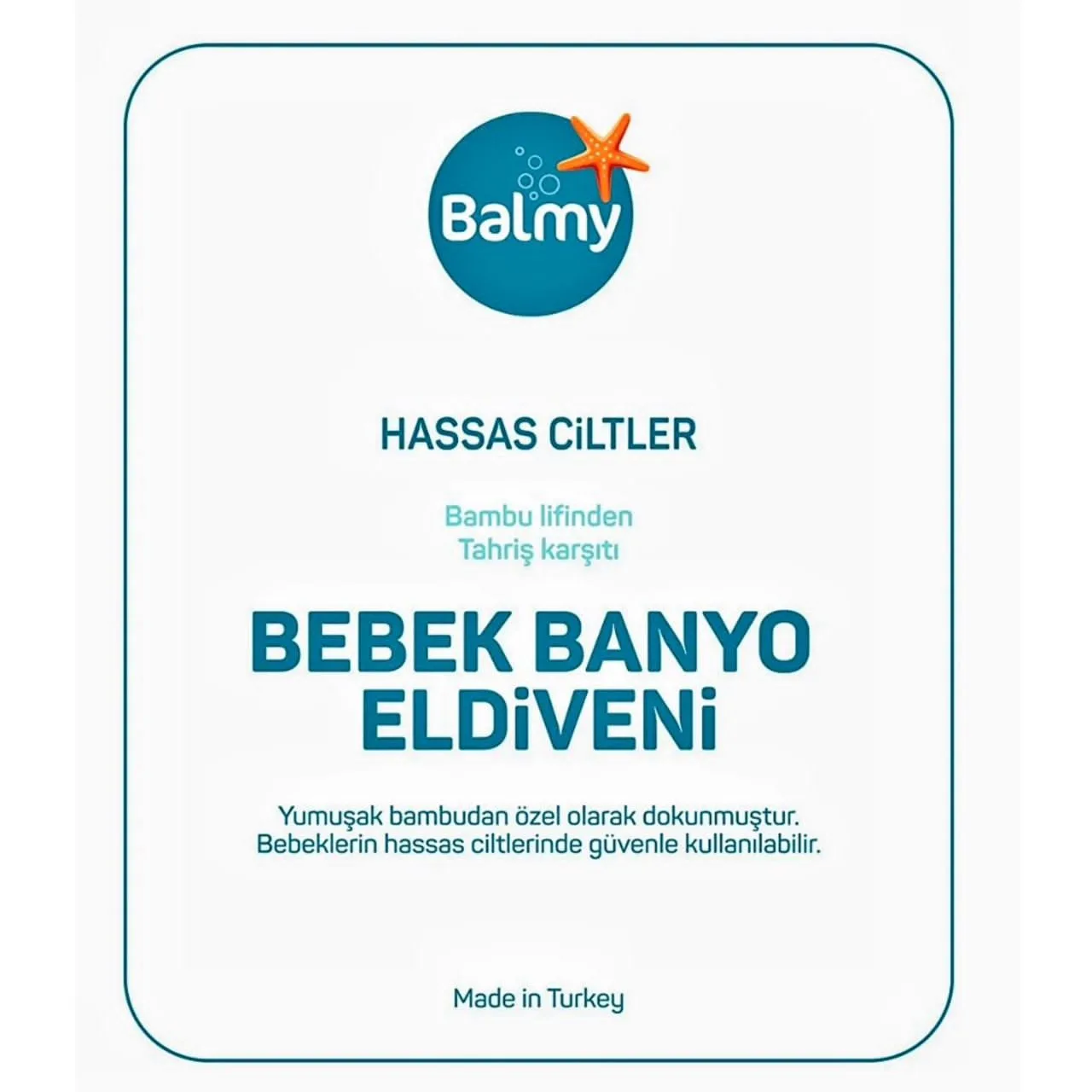 لیف حمام کودک بالمی مدل دستکش