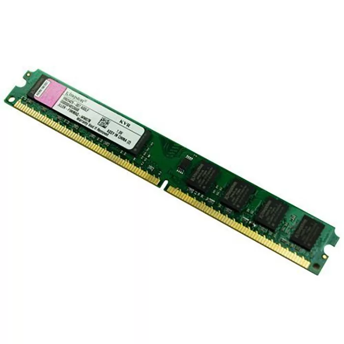 رم دسکتاپ DDR2 تک کاناله 800 مگاهرتز CL6 کینگستون مدل KVR800D2N6/2G ظرفیت 2 گیگابایت