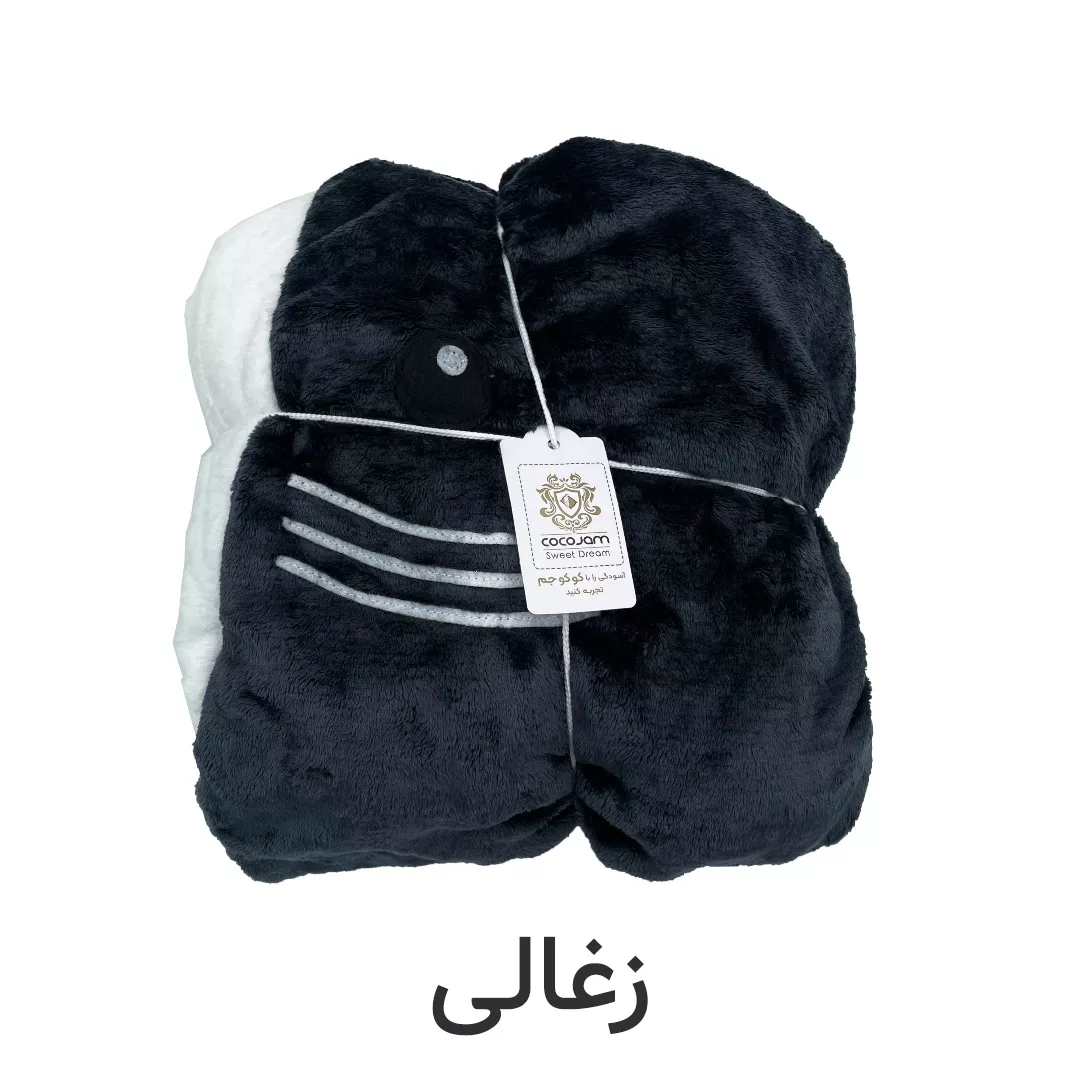 پتو کوکوجم مدل کوسه ای نوجوان سایز 140×60 سانتی متر