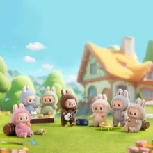 عروسک شانسی لبوبو مدل Macaron کد 2