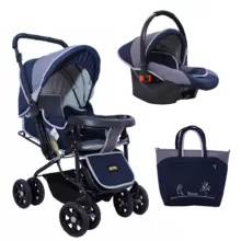 ست کالسکه و کریر ورسا کد 1093 به همراه ساک لوازم کودک