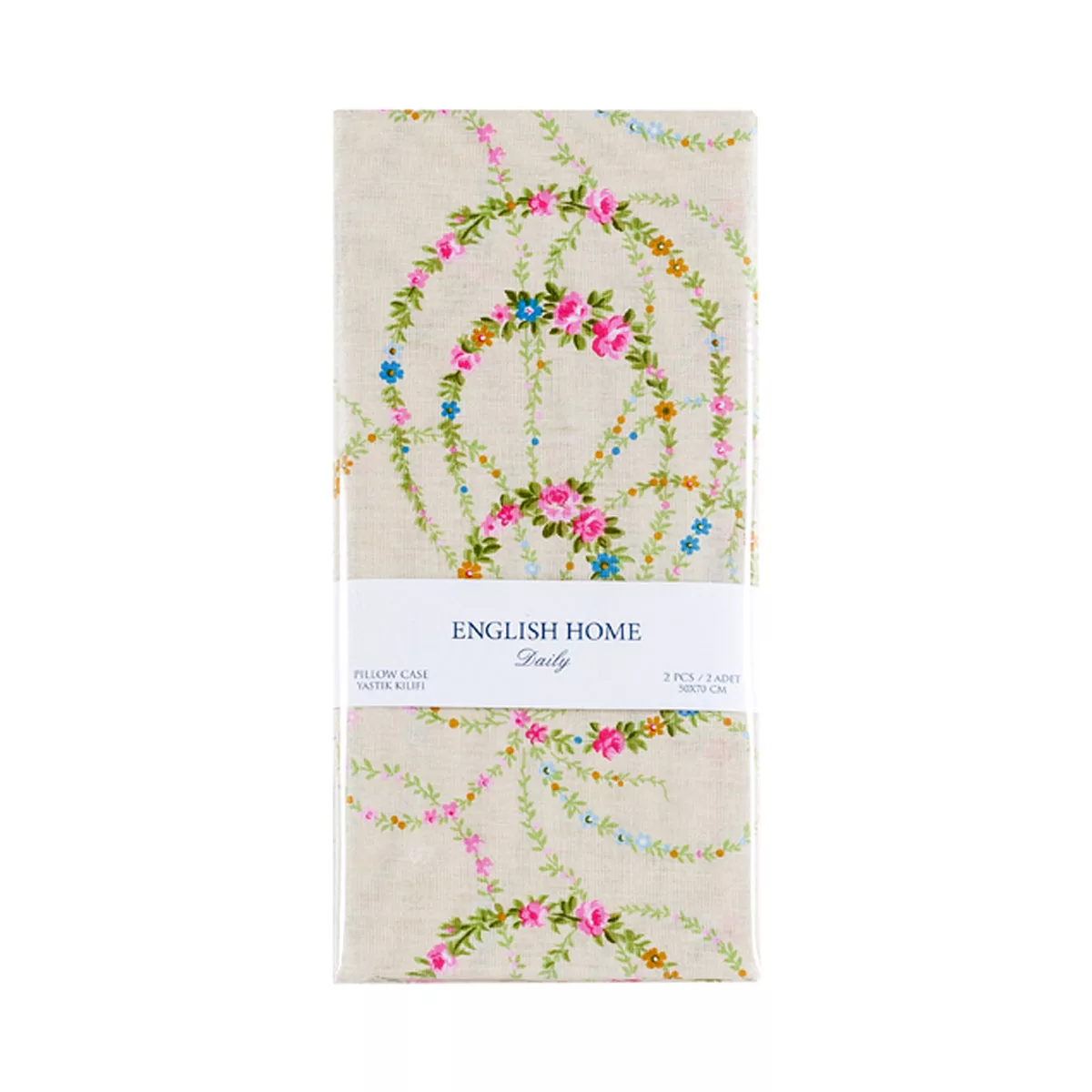 روبالشی انگلیش هوم مدل Pastel Dream Combine بسته 2 عددی