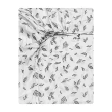 ملحفه نخی آدنو مدل Leaf کد IR205 دونفره سایز 180×200 سانتی متر